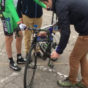 Dutch Pro-Continental team Roompot-Oranje Peloton's have opted for this Isaac Element disc brake equiped bike due to increased performance.